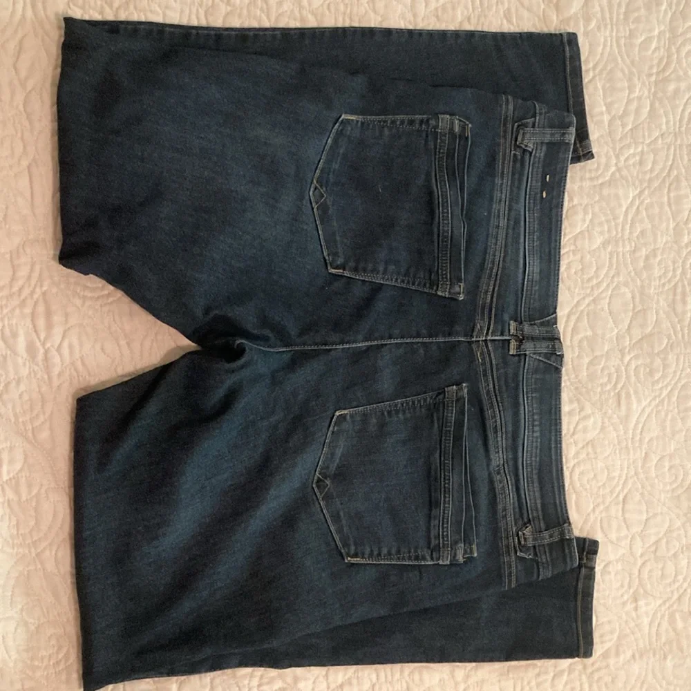 Democracy Ab Solution Dark Denim Skinny Jeans Women’s Size 16 - Picture 3 of 15